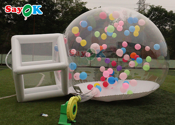 Şişme balonlar kabarcık Kubbe Çadır Şeffaf Kabarcık Aile Düğün Parti Kamp için Kabarcık temizle Odası