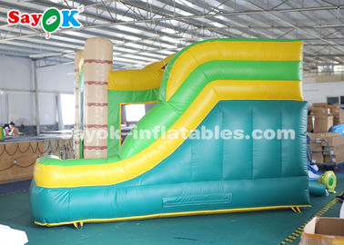 Çocuklar için şişme slayt 4*3.5*3.5m PVC Tarpaulin Şişme Slide Eğlence için Blower ile