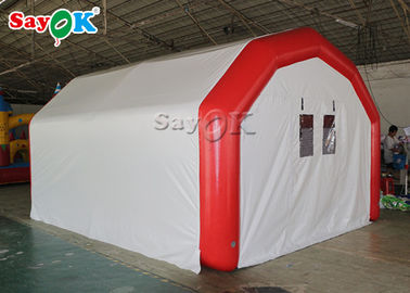 Tıbbi Yatakları Ayarlamak İçin Şişme Direk Çadırı Büyük Hava Geçirmez Mobil Hastane Şişme Tıbbi Çadır