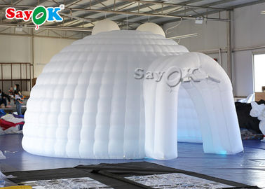 Dev Beyaz Igloo Şişme Hava Çadırı